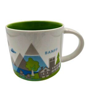 Starbucks Banff 2015 You Are Here Series Collection 14oz Coffee Tea Mug Cup YAH